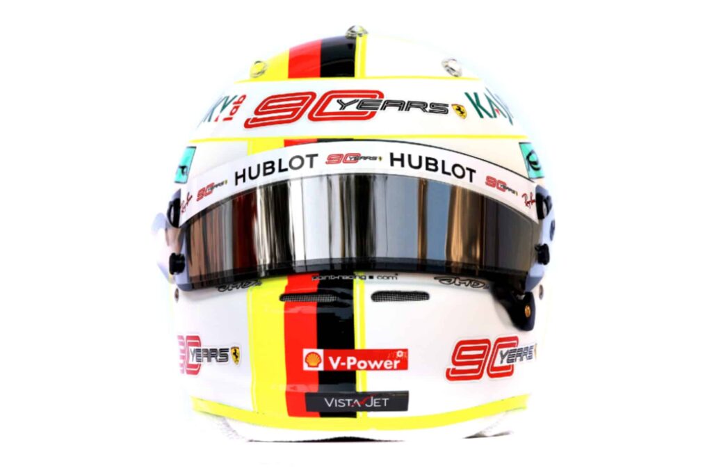 Sebastian Vettel 2019 helmet