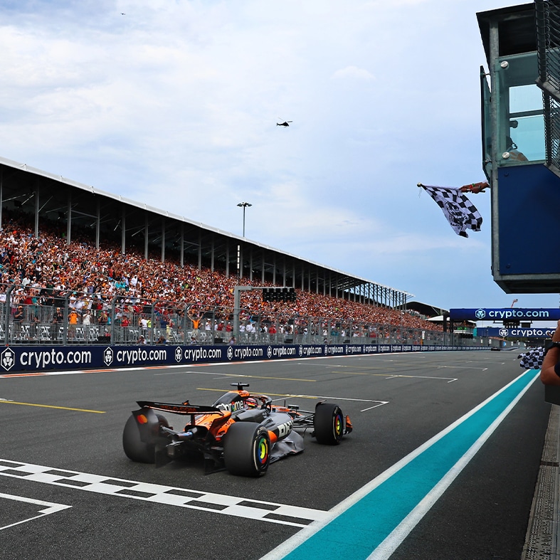 2025 Miami Grand Prix finish