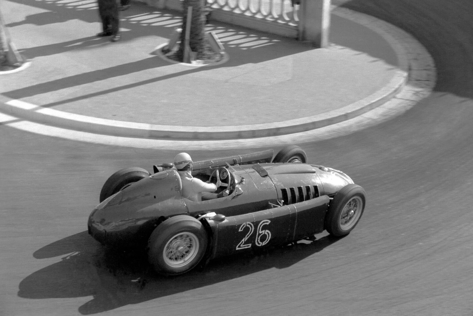 Lancia D50 at Monaco Station Hairpin