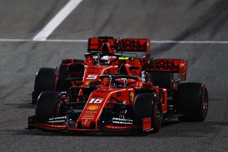Ferrari drivers 2019 Bahrain GP
