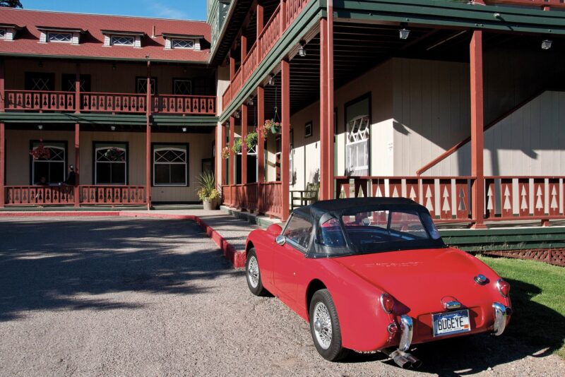 Austin-Healey Sprite rear view