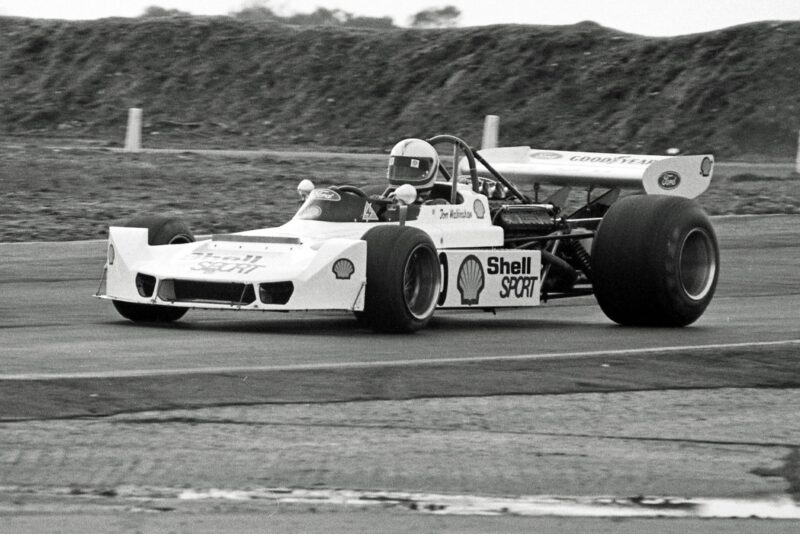 Tom Walkinshaw in F5000 at Snetterton in 1974