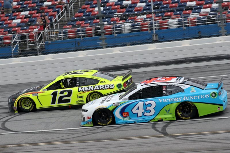 Ryan Blaney, Bubba Wallace, Talladega 2020