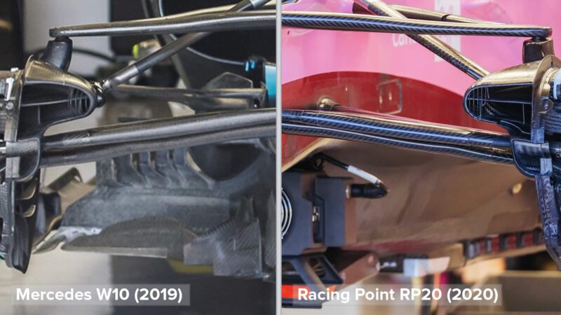 Brake duct comparison