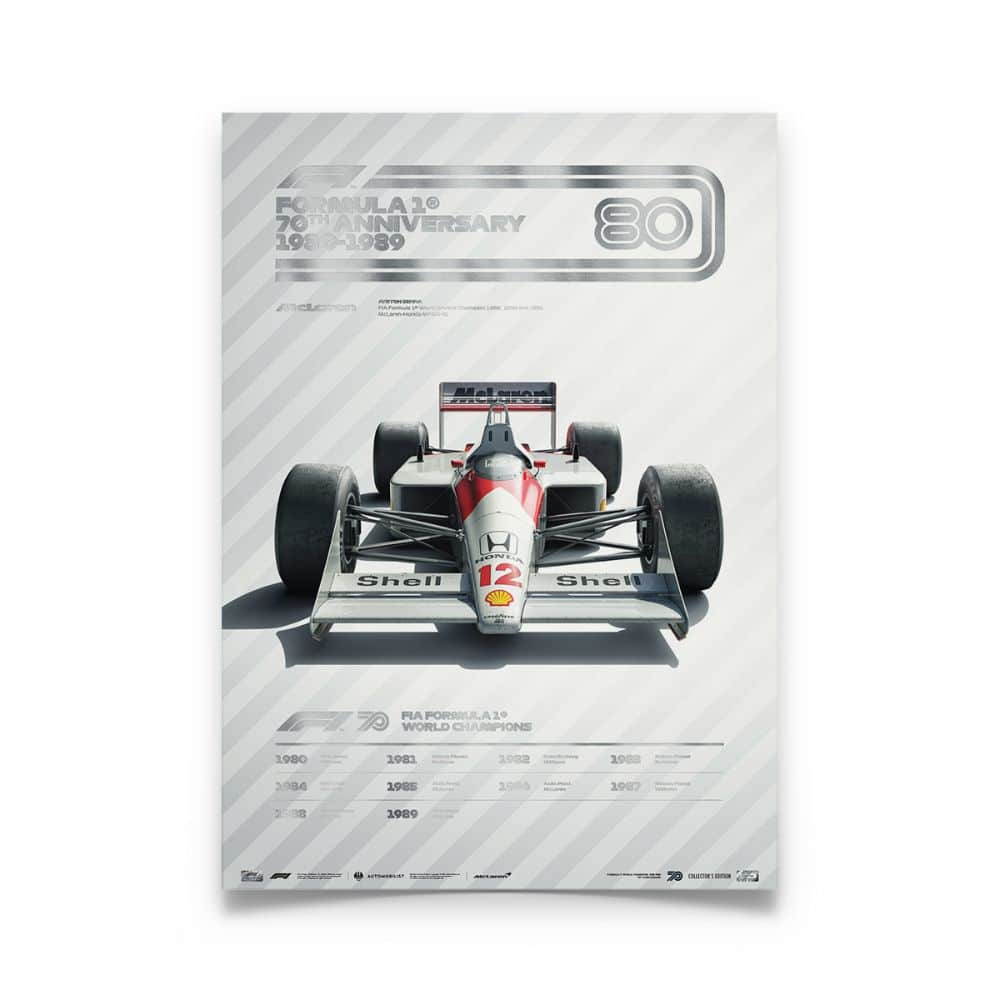 F1 World Champions Poster
