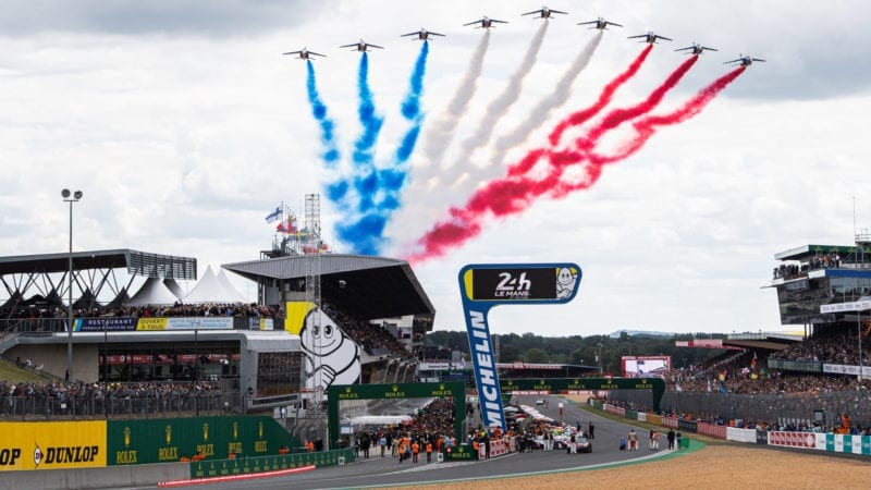 Race start, Le Mans 2019