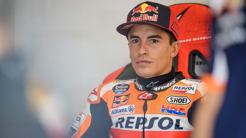 Marc Marquez ahead of the 2020 MotoGP Spanish Grand Prix at Jerez