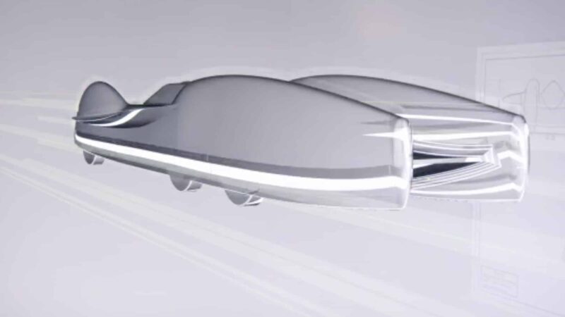 Mercedes T 80 airflow diagram