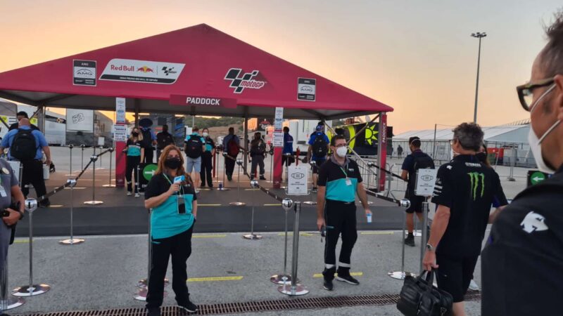 2020 MotoGP paddock