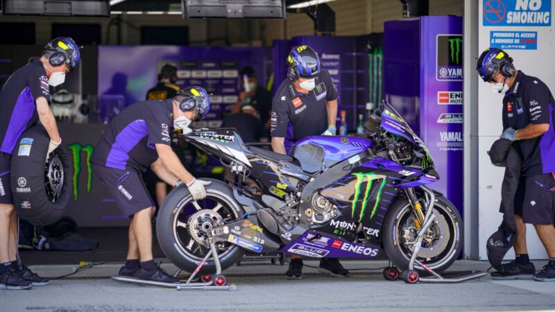 Valentino Rossi's Yamaha crew, 2020 MotoGP