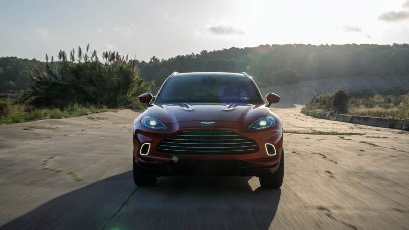 2020 Aston Martin DBX front