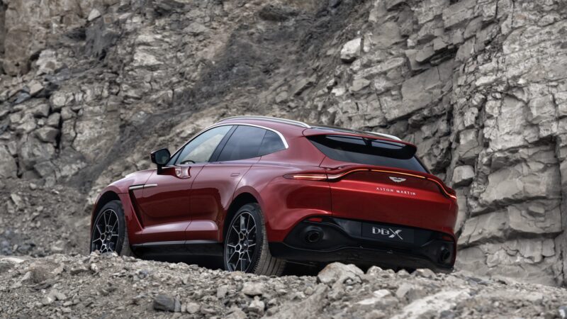 2020 Aston Martin DBX off road