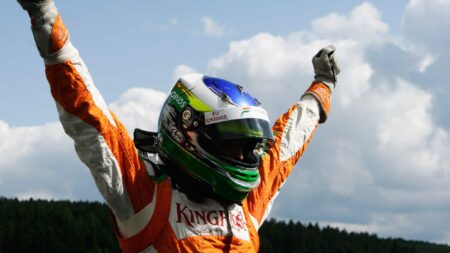 Fisichella and Force India’s last pole – Belgian GP 2009