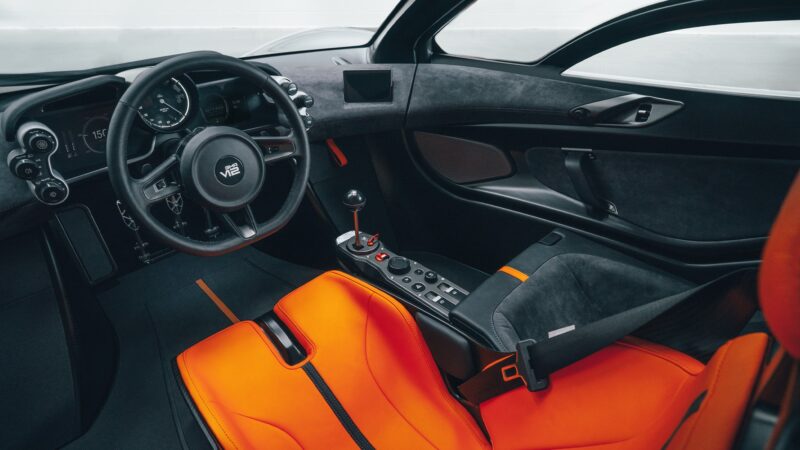 Gordon Murray T50 cockpit