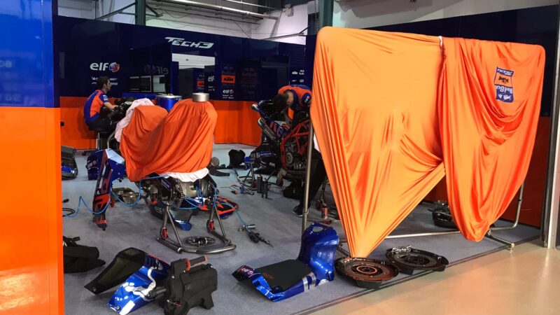 KTM Tech 3 Garage