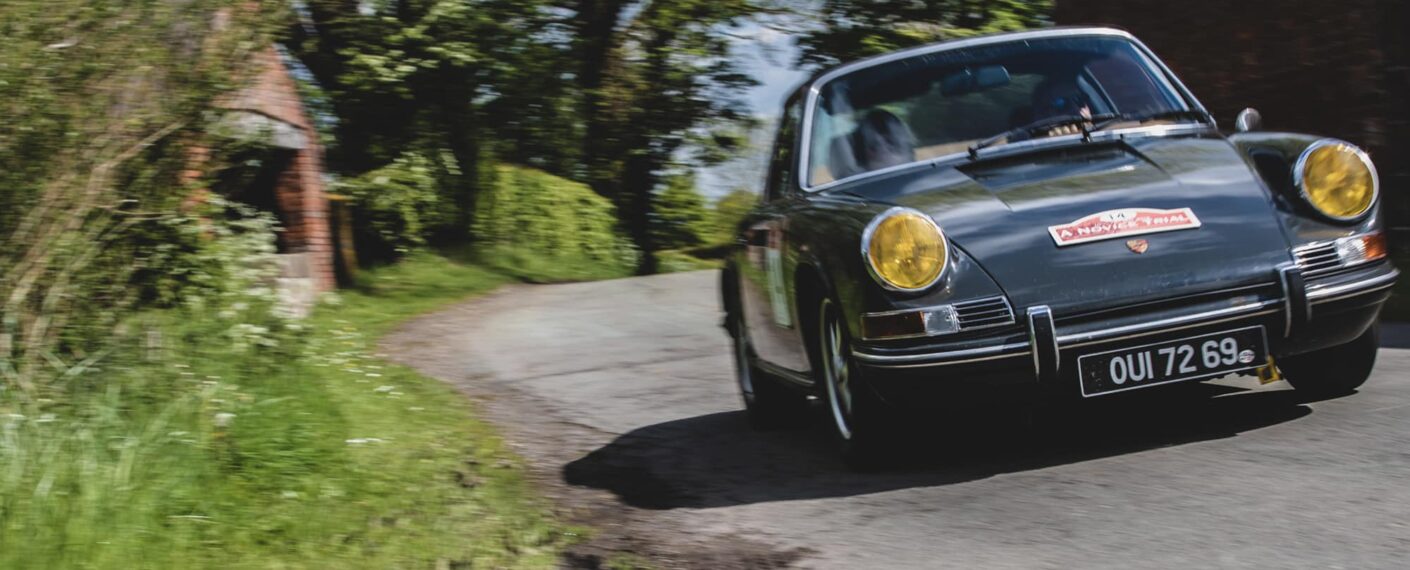 Porsche 911 on HERO Novice Trial 2019 event