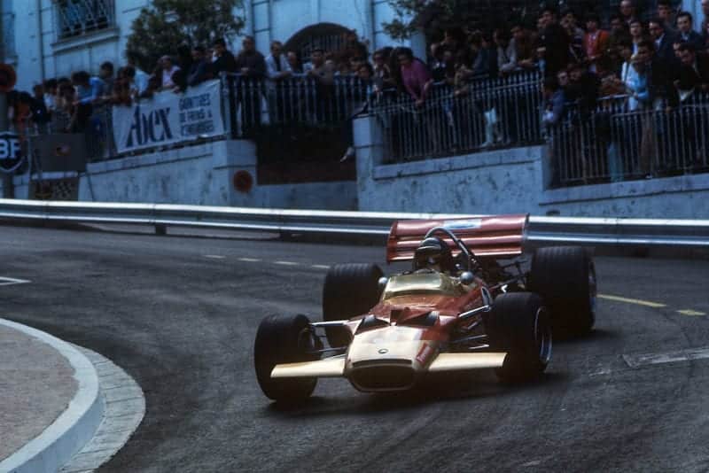 Jochen RIndt Lotus 1970 Monaco Grand Prix