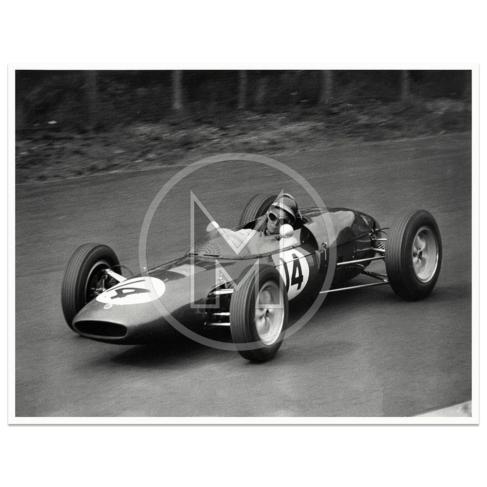 1961 German Grand Prix | Jim Clark | Lotus 21 | Photograph | By David Lewin
