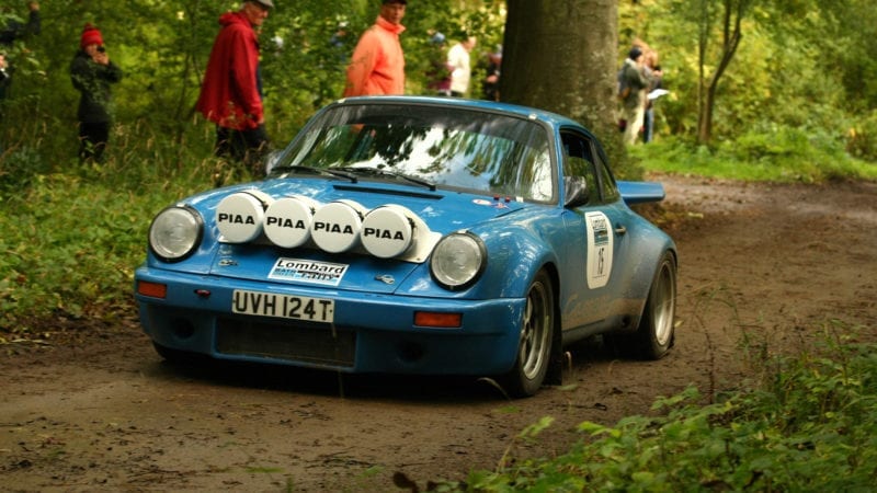 Lombard rally Porsche 911