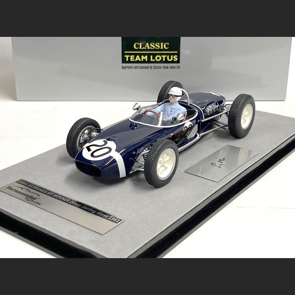 Lotus 18 | 1961 Monaco win | signed Stirling Moss | 1:18 model