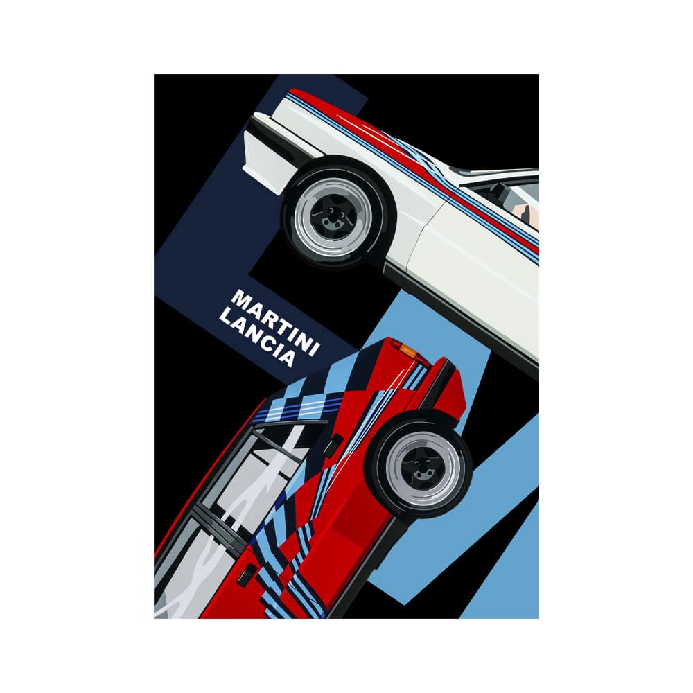 Martini Lancia | Joel Clark | poster-print