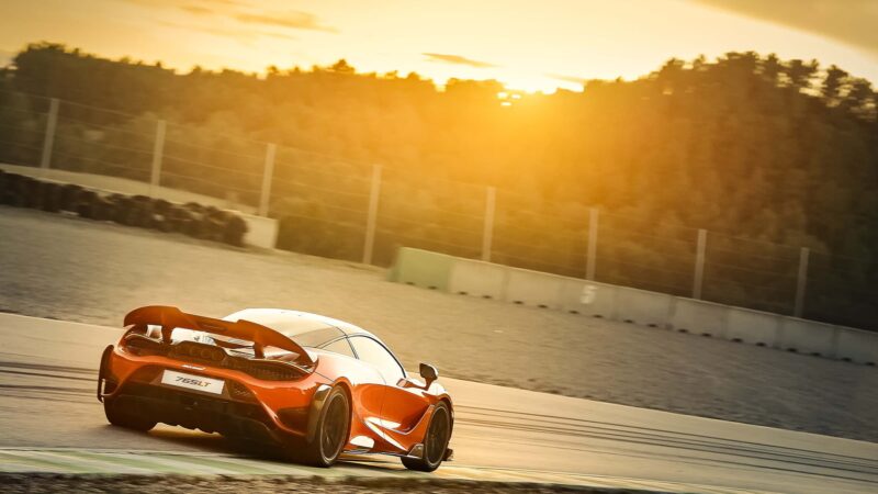 McLaren 765LT rear view