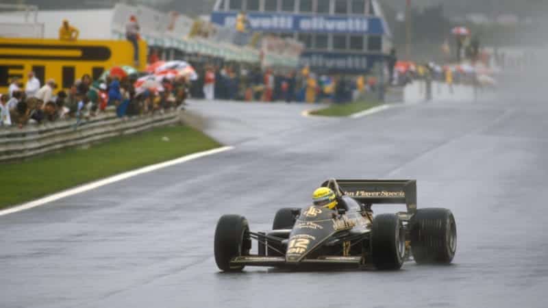 Ayrton Senna, 1985 Portuguese Grand Prix