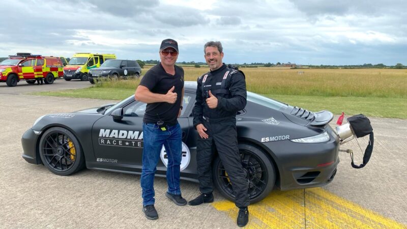 Zef Eisenberg with his 1200bhp Porsche 911 Turbo