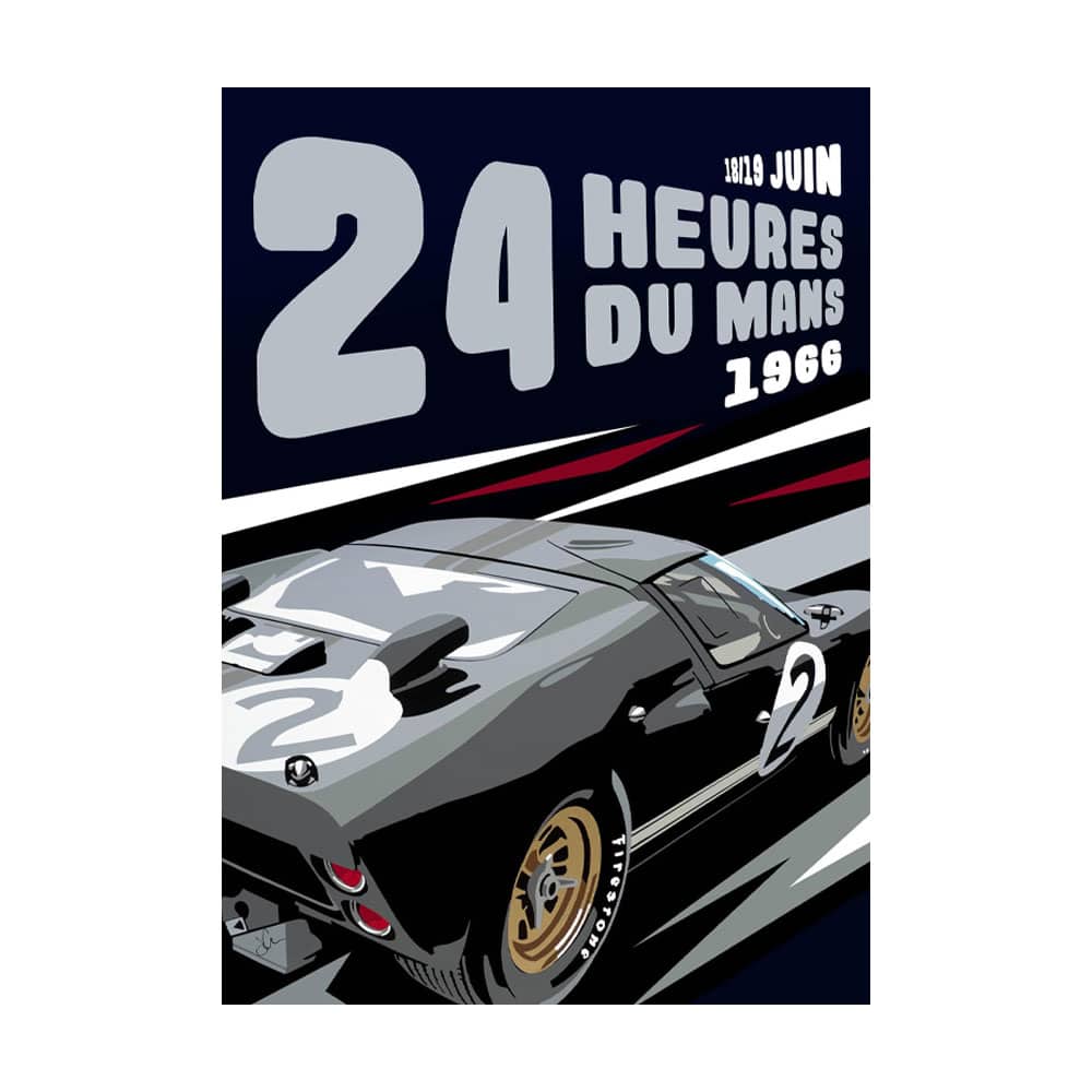 GT40 Le Mans '66 | Joel Clark | poster-print