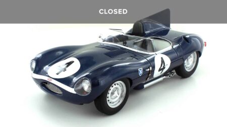 Win a Jaguar D type Sanderson-Flockhart Model