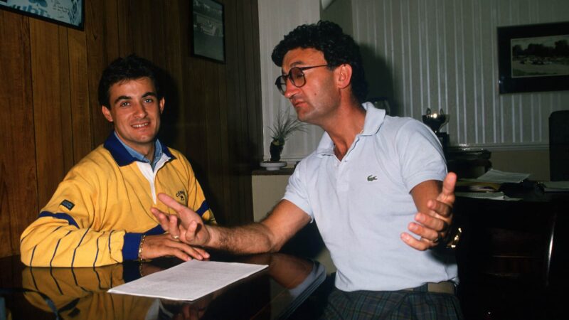 Jean Alesi Eddie Jordan