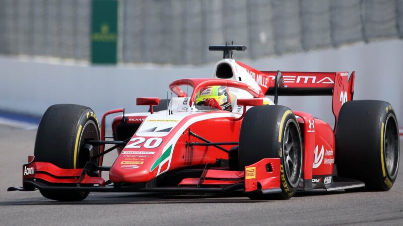 Mick Schumacher, 2020 Russian Sprint Race