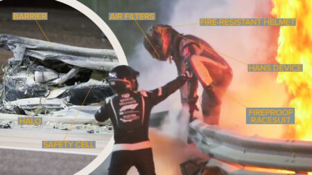 How Romain Grosjean survived the Bahrain GP crash
