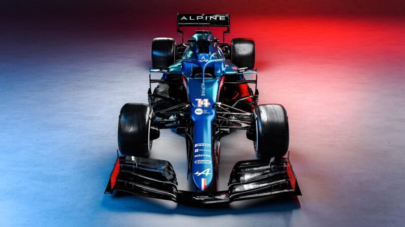 Alpine A521 F1 car