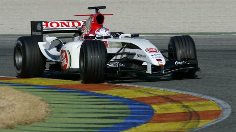 AUTO - F1 2005 - VALENCIA TESTS 02/04/2005 - PHOTO: JEAN MICHEL LE MEUR / DPPI ADAM CARROLL BAR ACTION