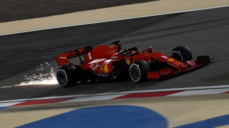 Sebastian Vettel, 2020 Sakhir GP