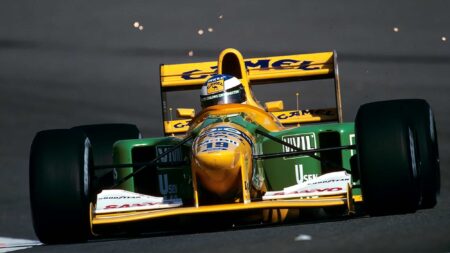 Michael Schumacher’s first race-winning F1 steering wheel to be auctioned