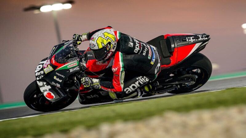 Aprilia Espargaro 2021 test