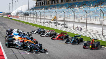 F1 testing 2021, Day 1: Cars revealed in full; Mercedes hits trouble; Red Bull on top