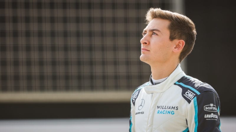 George Russell, 2021 F1 Testing