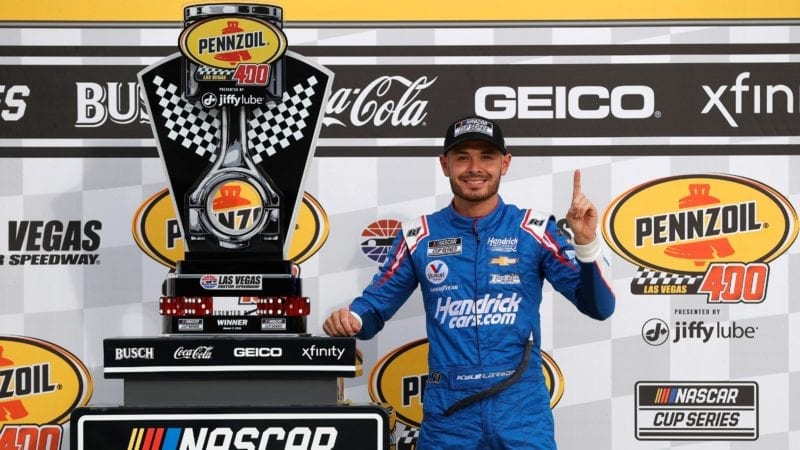 Kyle Larson, 2021 Pennzoil 400