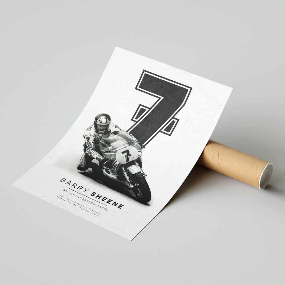 Barry Sheene | MotoGP | Pit Lane Prints | Art Print