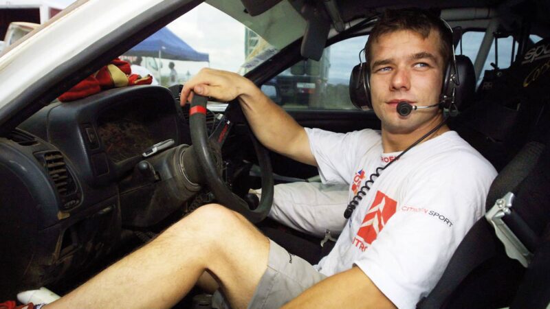 Sebastien Loeb in his Citroen Xsara for the 50th Safari Rally