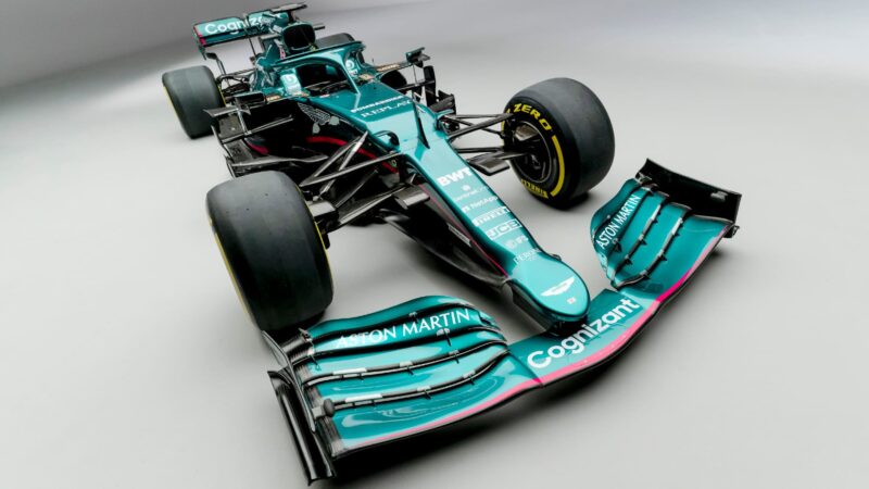 Aston Martin AMR21 Formula 1 Car