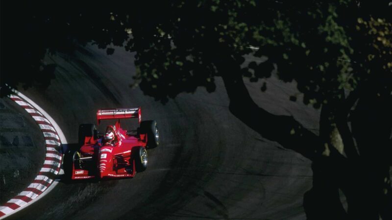 Jan Magnussen at Laguna Seca in 1996