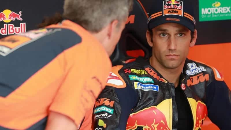 Johann Zarco with KTM in MotoGP