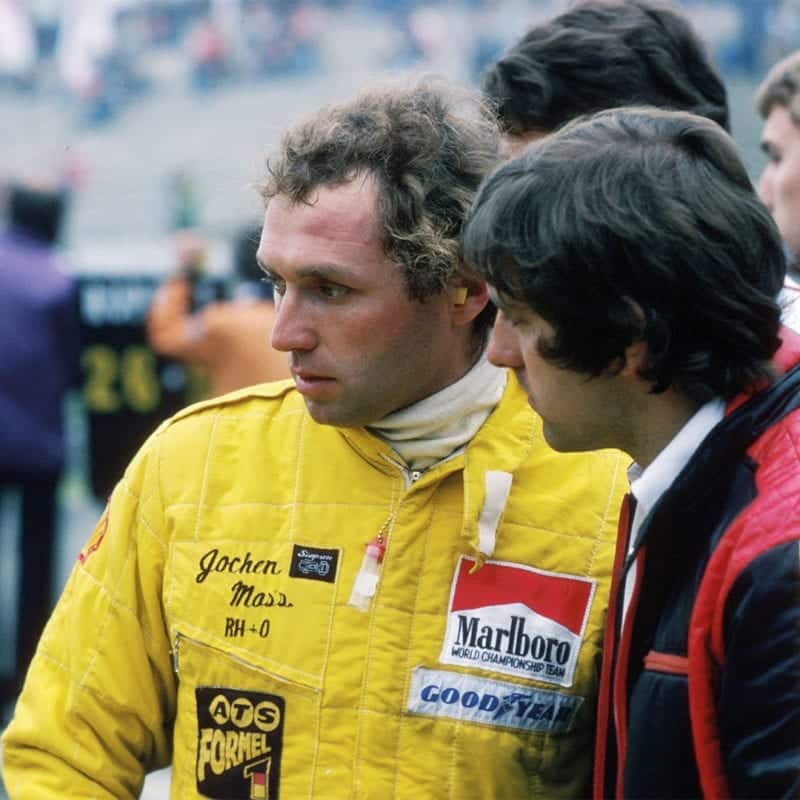 John Gentry with Jochen Mass