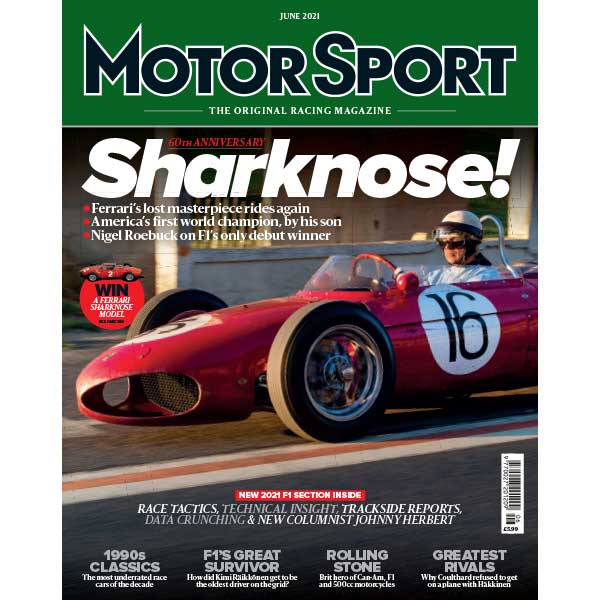 June 2021 | 60th Anniversary Sharknose | Motor Sport Magazine