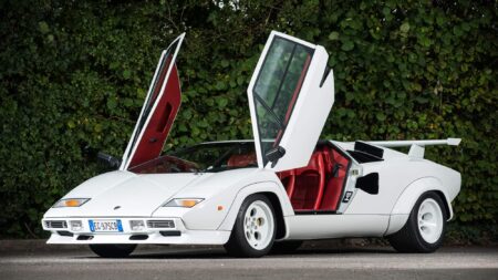 Oldest-surviving Lamborghini Countach to go on show at Pebble Beach