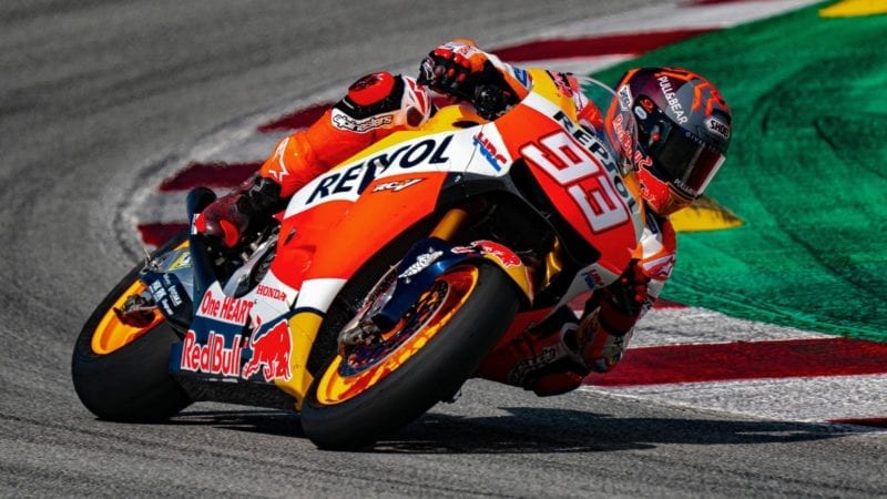 Marc Márquez, 2021 Barcelona test